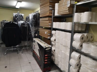 Innredning av garderober og lagerrom for firmaet "Pasažieru vilciens" 14